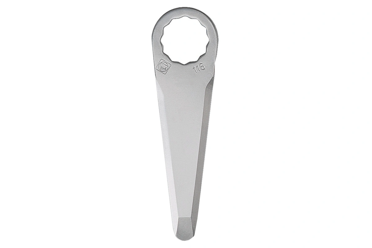 Fein Schneidemesser lange Form 12 Kant 5 Stück 63903116011