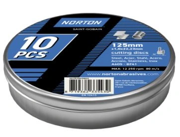 Norton Trennscheibe 10er Dose Ø125mm Metall/Inox