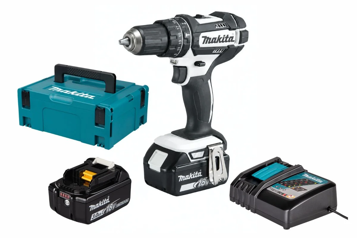 Makita 18V DHP482RFWJ Akku-Schlagbohrschrauber
