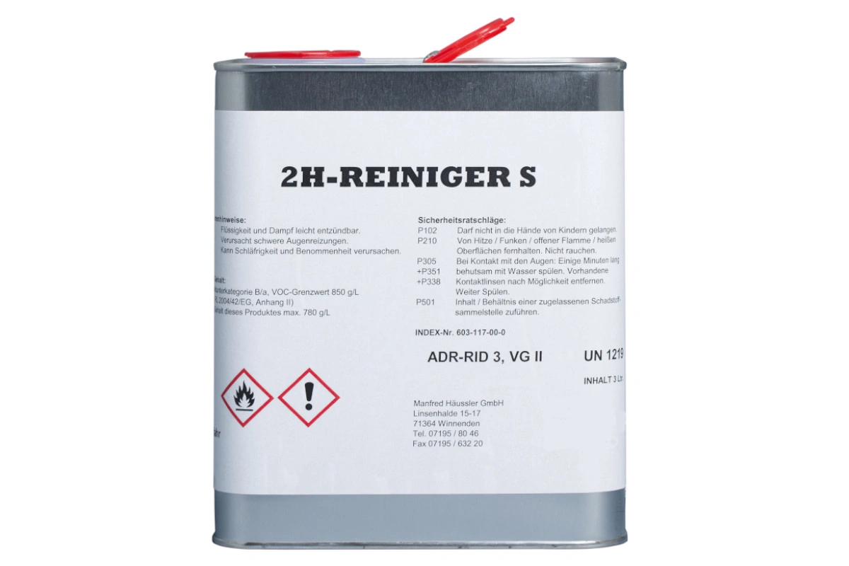 2H Reiniger S 3 Liter - Isopropanol