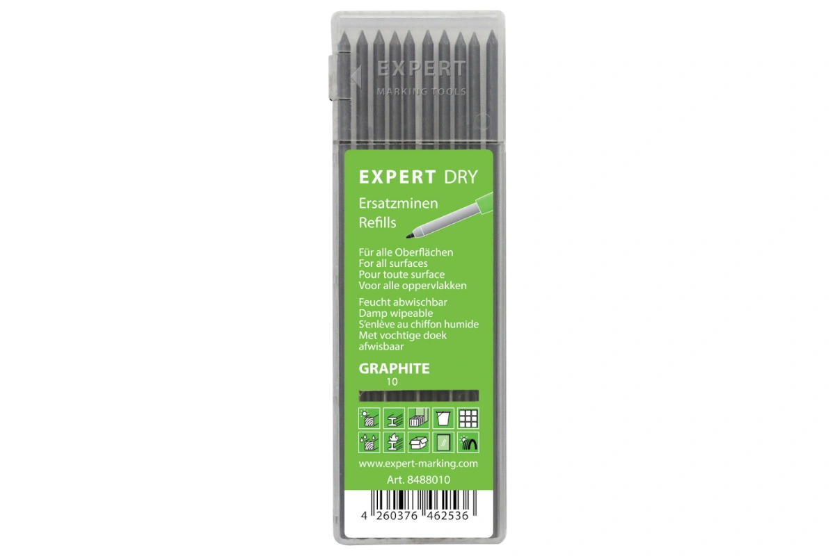 EXPERT DRY Minenset GRAPHIT für Markierstift (10 Stk.)