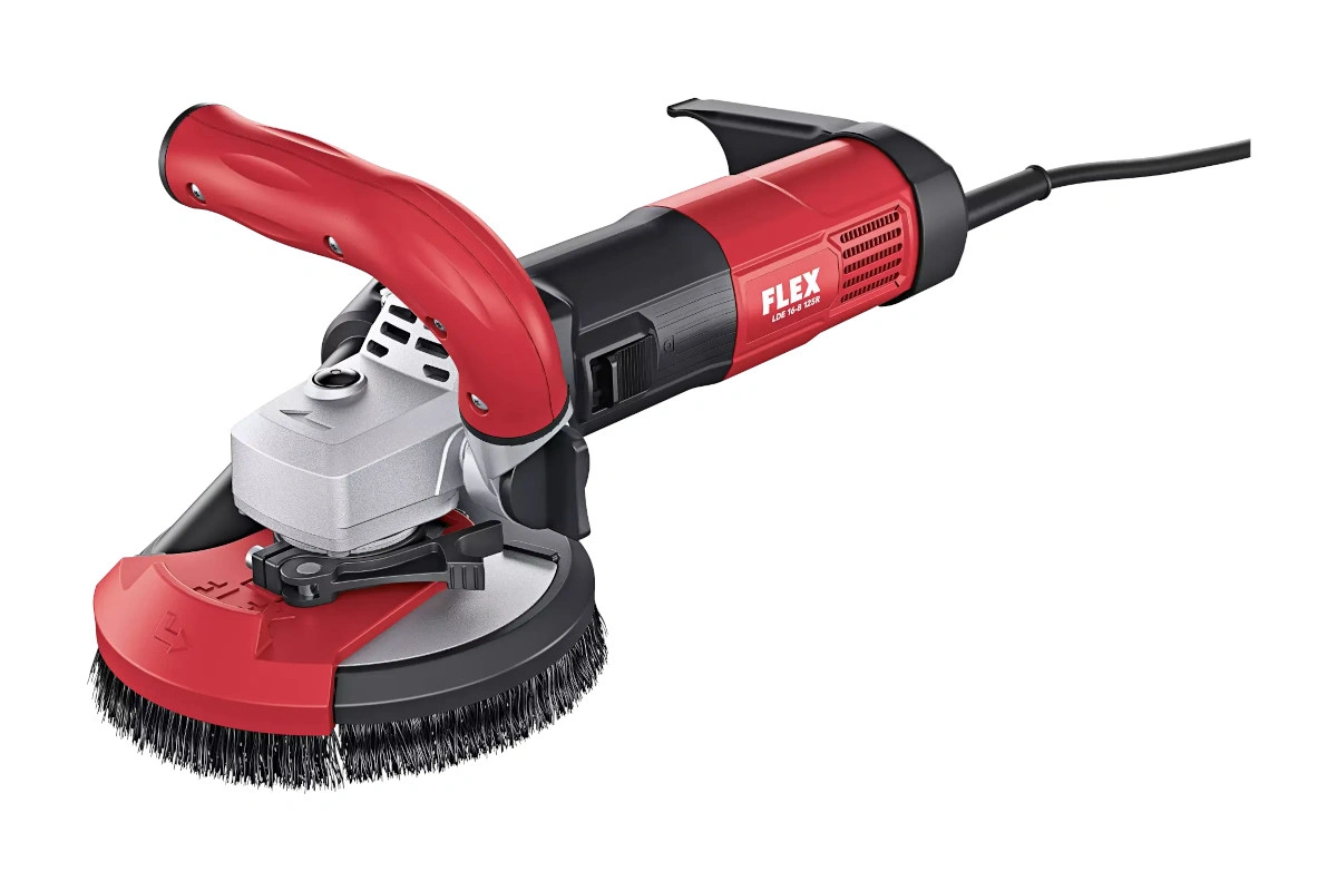 Flex 1600 Watt Sanierungsschleifer LDE16-8 125R Kit Turbo Jet II