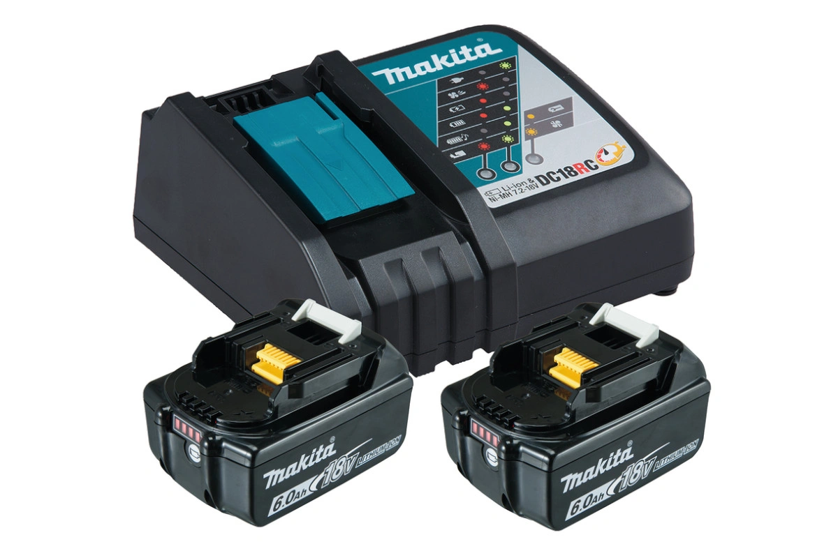 Makita 18V Akku Starterset 18V/6,0Ah 2er-Set 199480-6