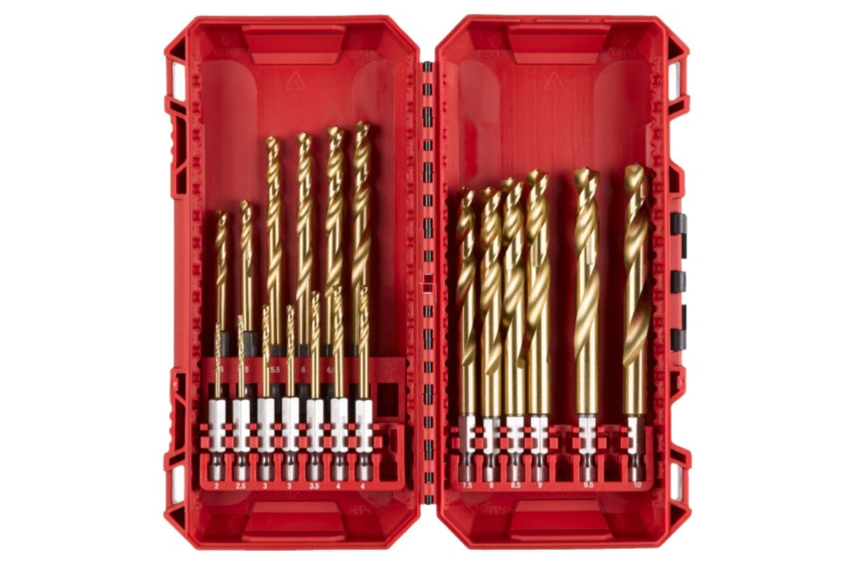 Milwaukee Red Hex Metallbohrer-Set
