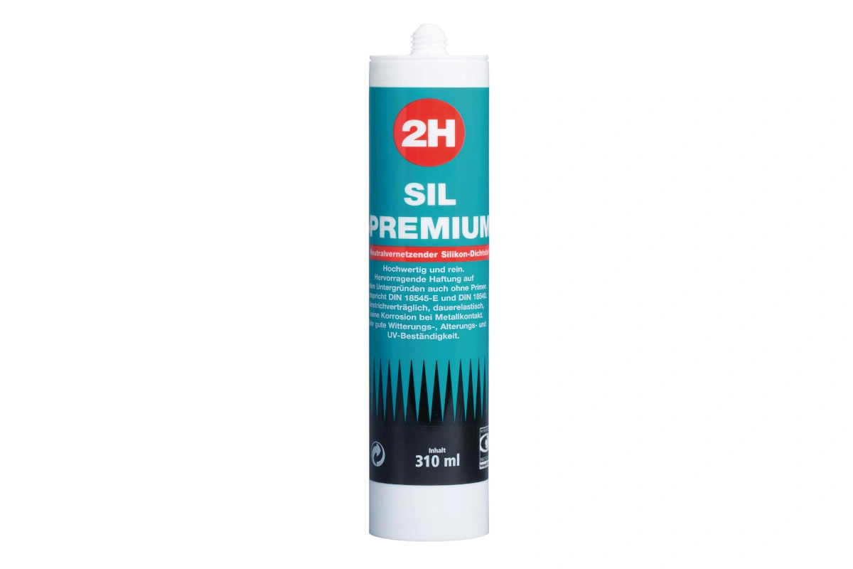 2H SIL Premium für Anschlussfugen Silikon
