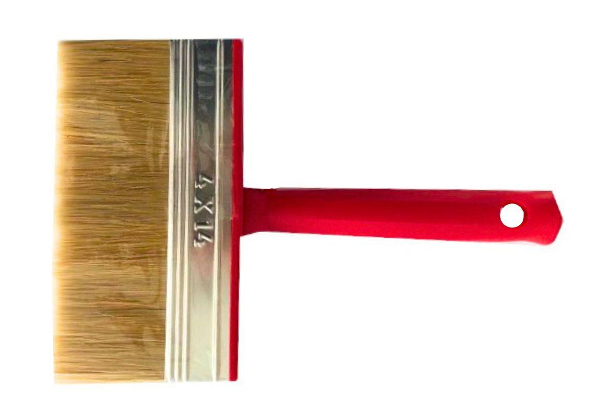 Bürste 14x4cm rot