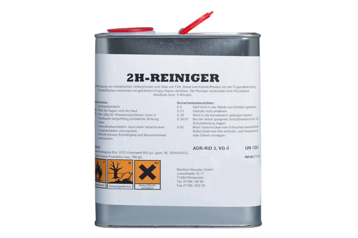 2H Reiniger Aceton 3 Ltr.