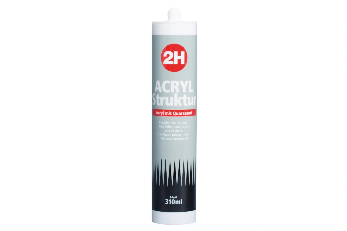 2H Acryl 150 Strukturacryl mit Quarzsand