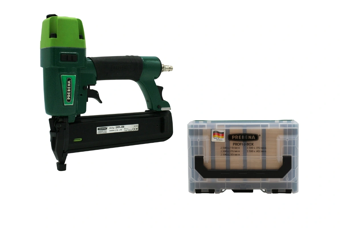 Prebena Druckluftnagler 2XR-J50 + Profi-J-Box