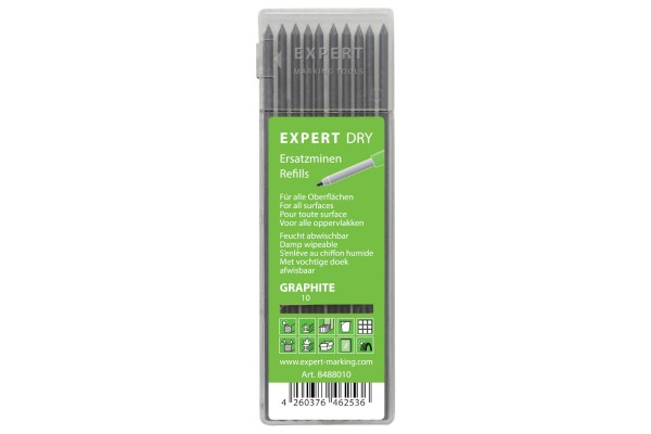 88602_EXPERT DRY Minenset GRAPHIT für Markierstift (10 Stk.) von Haeussler